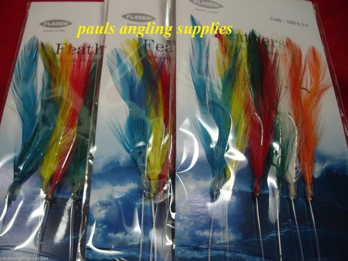Fladen mackerel feathers - x,