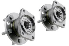 For Jaguar X-Type Hub Wheel Bearing Kits Rear Pair 2001-2009