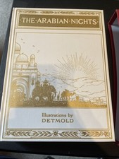 THE ARABIAN NIGHTS illustrated by E.J. Detmold: The Folio Society / Fiction 2001