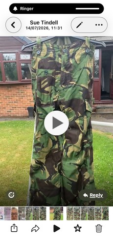 Army surplus trousers - , 38”