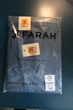 Vintage Farah Blue polyester