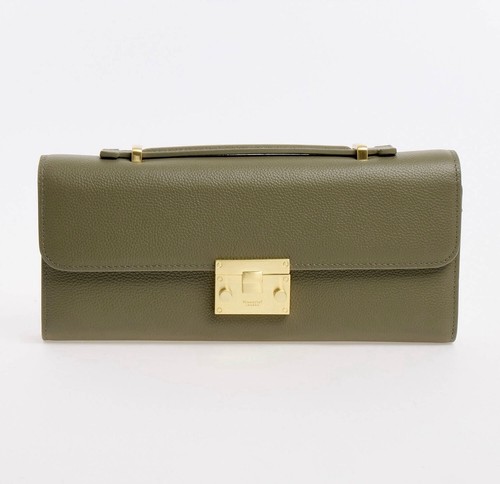 Moncrief olive green leather - green,
