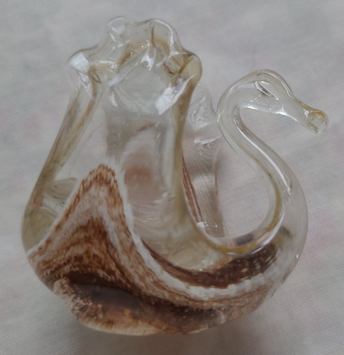 Isle wight glass swan - of,