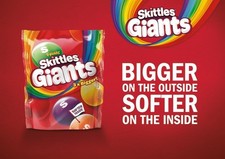 Skittles Giants Sweets Bag