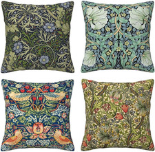William Morris Throw Pillow
