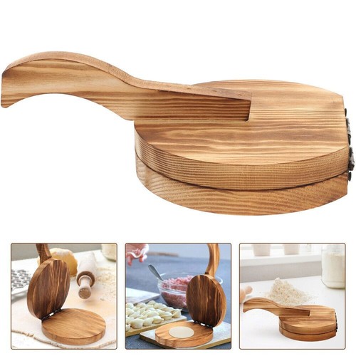 Wooden dough presser - wooden, pastry