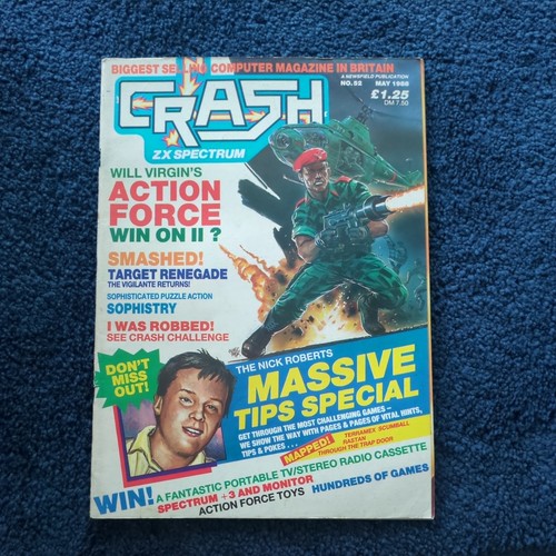 Crash magazine issue may - issue,