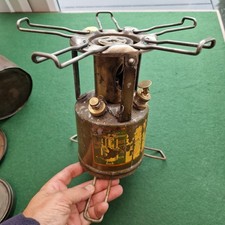 British Army Hurlock Field Cooker Paraffin Stove WW2 Era Spares or Repair