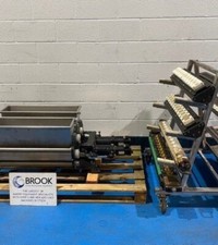 Polin Twinny Twin Colour Industrial 1.2 Metre Depositor for Band Oven