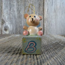 Vintage Teddy Bear Alphabet