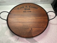 Pub Serving Tray 27” Cask