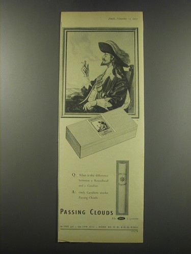 1957 passing clouds cigarettes - clouds,