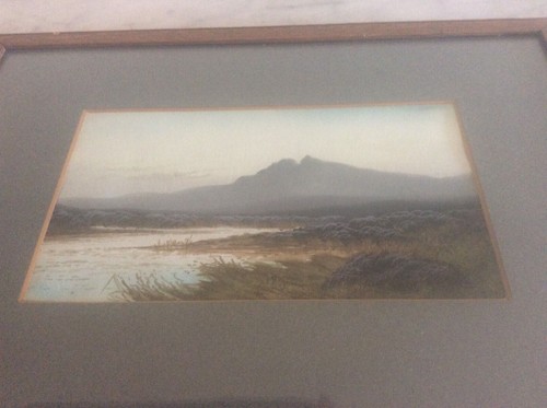 Lake district watercolour - lake,