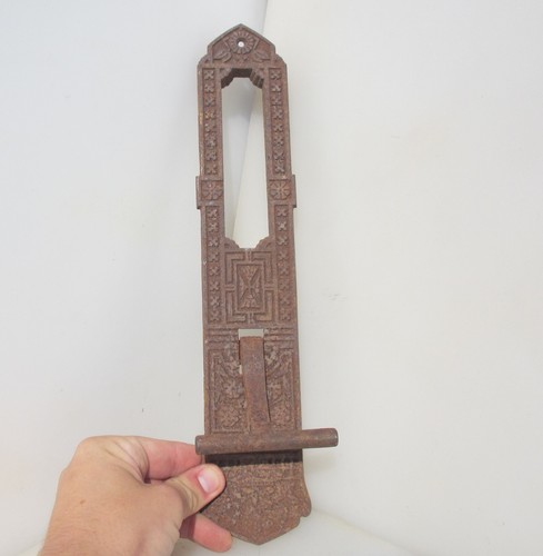 Victorian iron door bell pull - victorian,