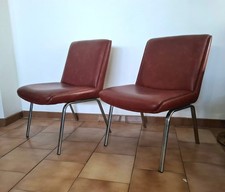 Pair of airport chairs. 70s'