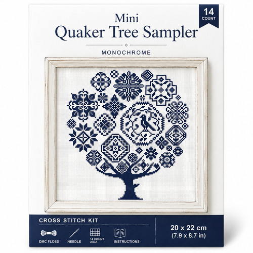 Mini quaker tree sampler - tree,