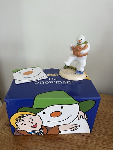 Coalport snowman dancing - coalport,