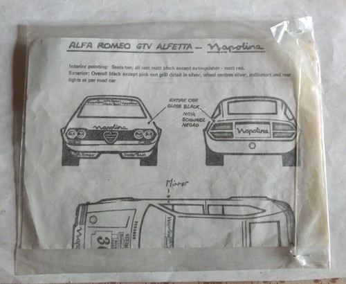 Transkit alfa romeo - alfa, gtv
