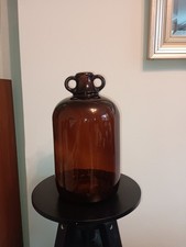 Brown Vintage Demijohn Bottle
