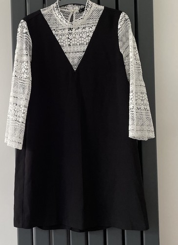 Zara size black white - &, lace
