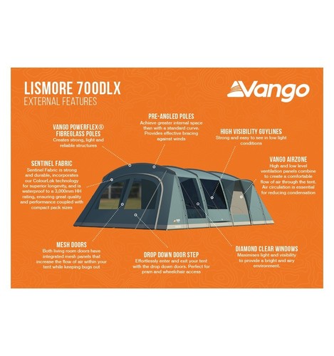 Vango lismore 700 dlx - 700,