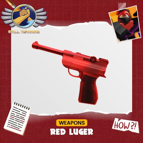 Red luger mm2 murder - mm2, 2