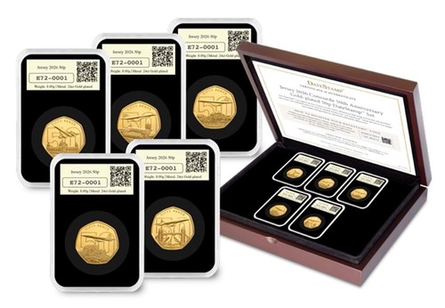 Concorde gold plated - concorde, 50p