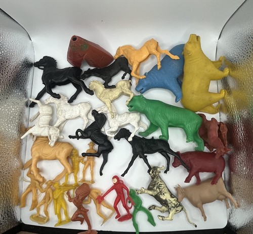 Vintage marx plastic toy - vintage,