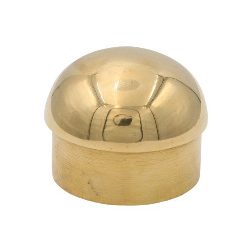 Brass ball bar - brass, cap