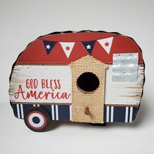 Americana Camper Birdhouse