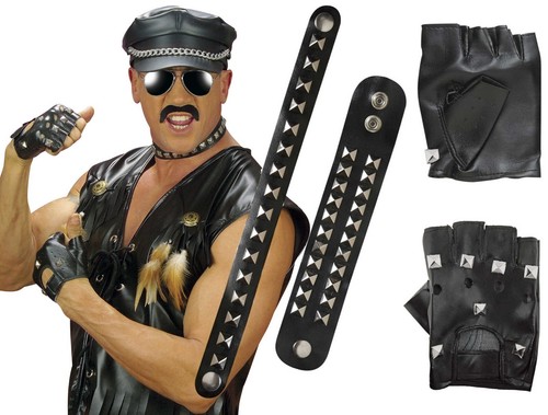 Biker punk rocker studded - punk,