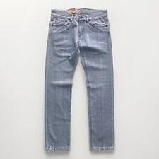 EDWIN ED-80 Slim Pure Indigo Denim 11.25oz Heavy Blue Bleacher Wash W32 L32