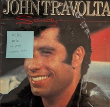 John Travolta Sandy Vinyl Record VG/VG POLD5014 1978 