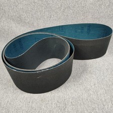 Norton Norzon R823 80 grit 4"X124" For 6' Edge Sander Sand Paper Belt 