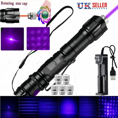 Purple laser pointer - laser, pen
