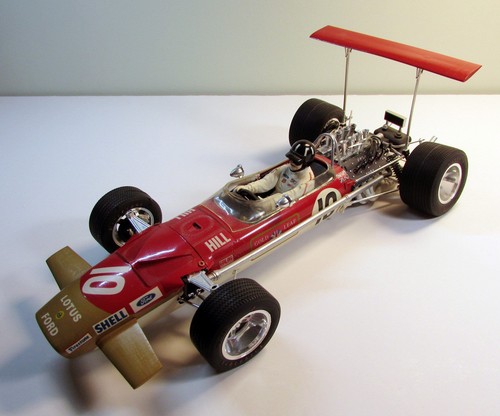 Lotus 49b graham hill - lotus,