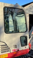 Takeuchi TB014 TB016 Right Hand Rear Sliding Glass