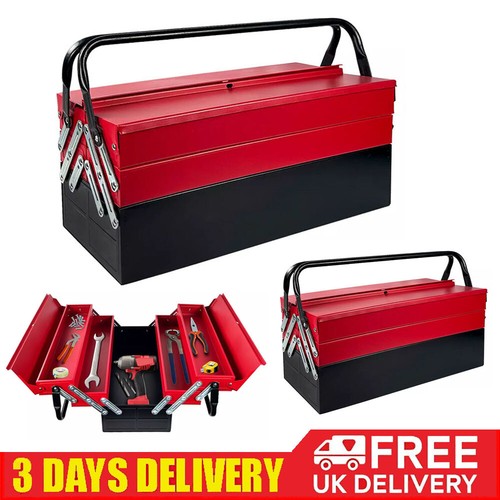 Metal cantilever toolbox heavy - toolbox,