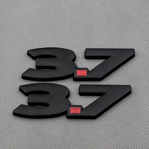 2pcs metal ford mustang - metal, 3.7