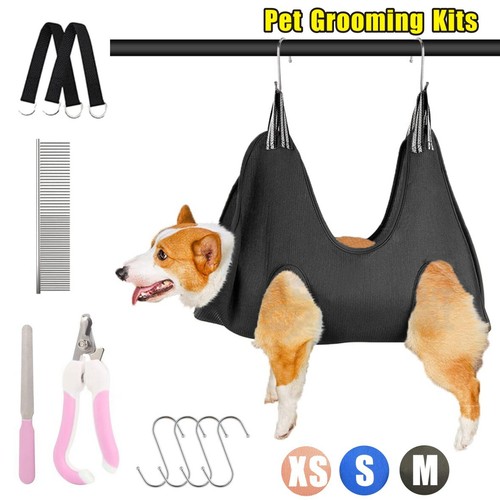 Pet dog grooming hammock - s/m/l,