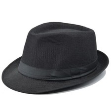 Mens Fedora Hat Trilby Summer