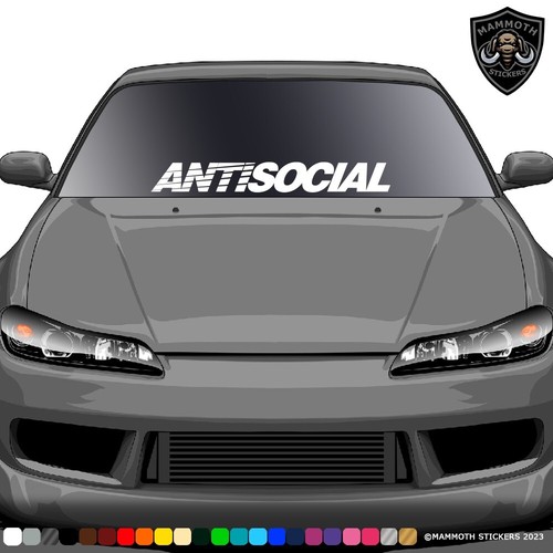 Anti social large - anti, jdm