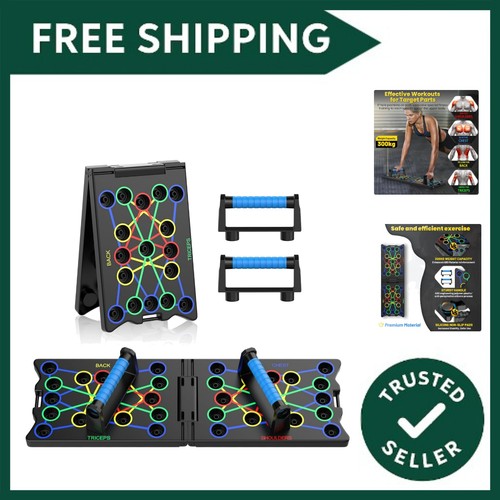 Foldable push board - up,