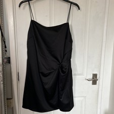 Top Shop Black Silky Dress
