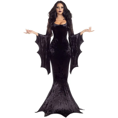 Witchy costume morticia addams - morticia,