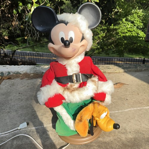 Vintage santa mickey mouse and - vintage,