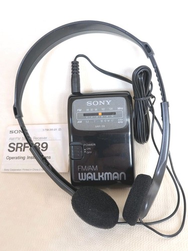 Sony srf am walkman - fm,
