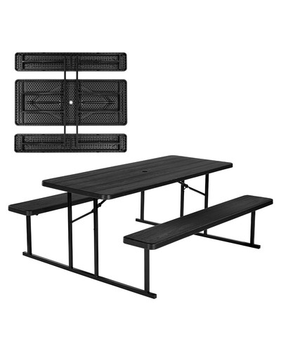 Vevor picnic table foldable - vevor,