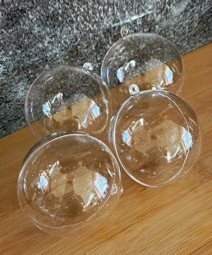 Set clear plastic hanging - 4,