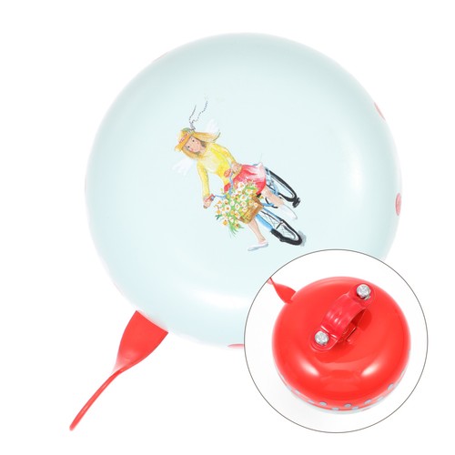 Cartoon kids bike - bike, bell